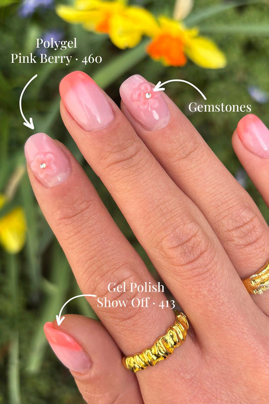 3D Bloom Blush | Nailster Denmark