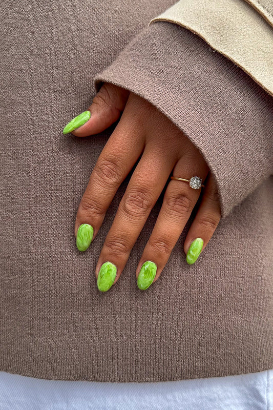 Jäätynyt matcha-lookki