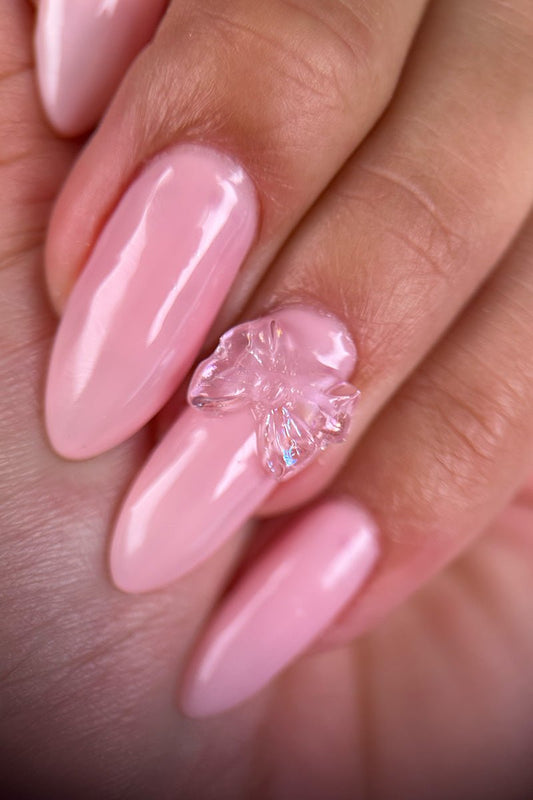 Pink Bow Look