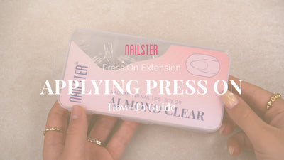 Application of Press-On Tips with UV/LED Gel Glue