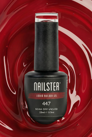 Liquid Builder Gel True Red · 447
