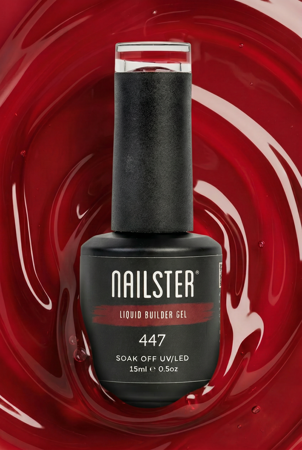 Liquid Builder Gel True Red · 447