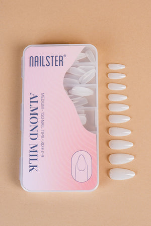 Almond Medium Milk Tip (120 pcs)