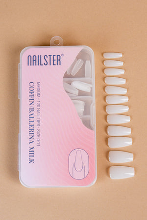 Coffin/Ballerina Medium Milk Tip (120 pcs)