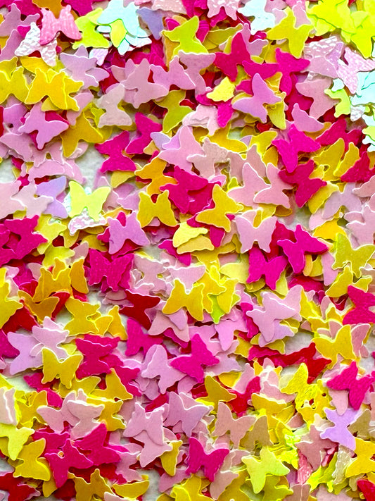 Glitter - Colorful Butterfly