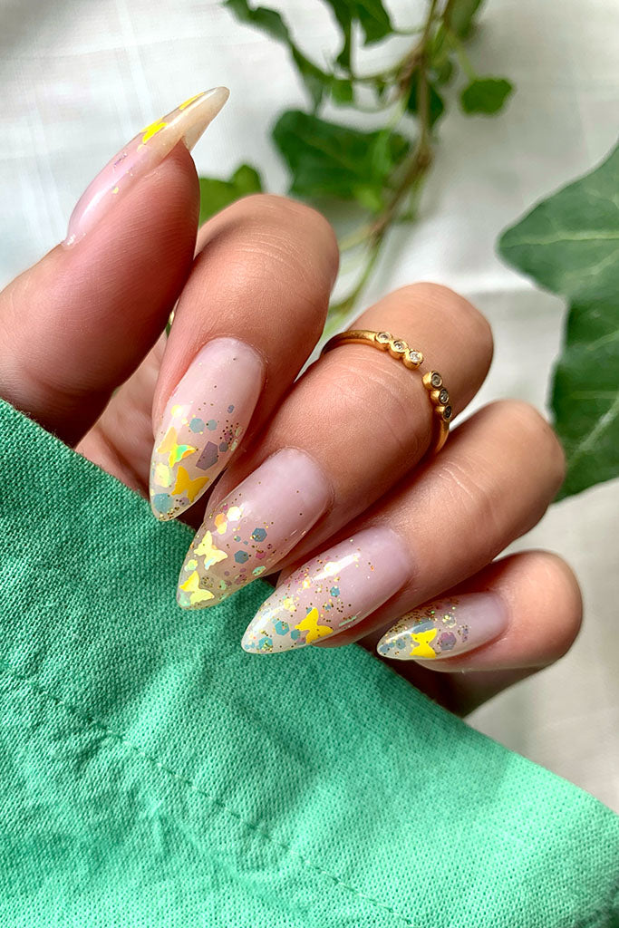 Glitter - Colorful Butterfly