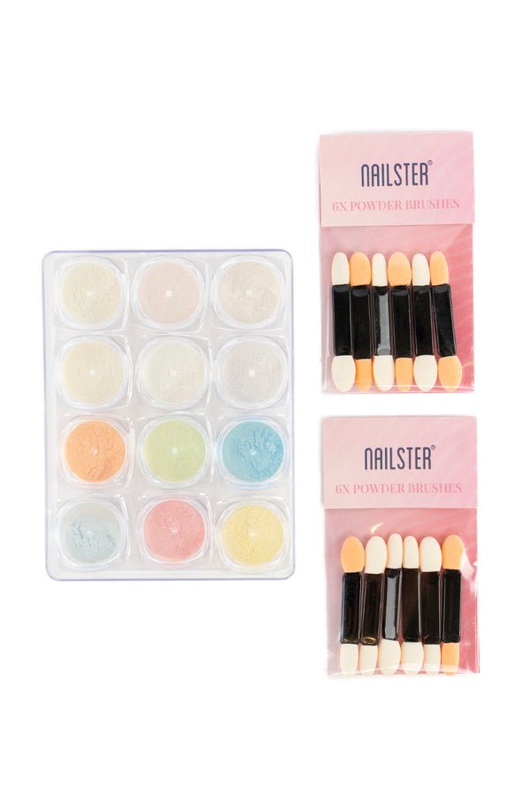 Pearl Powder -setti (12kpl)