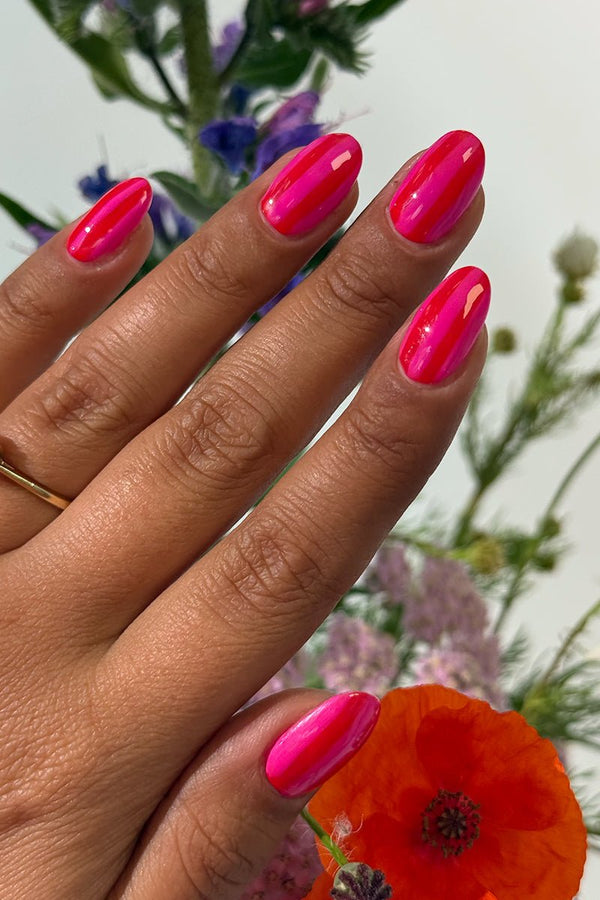 Candy Striped Look | Nailster Denmark