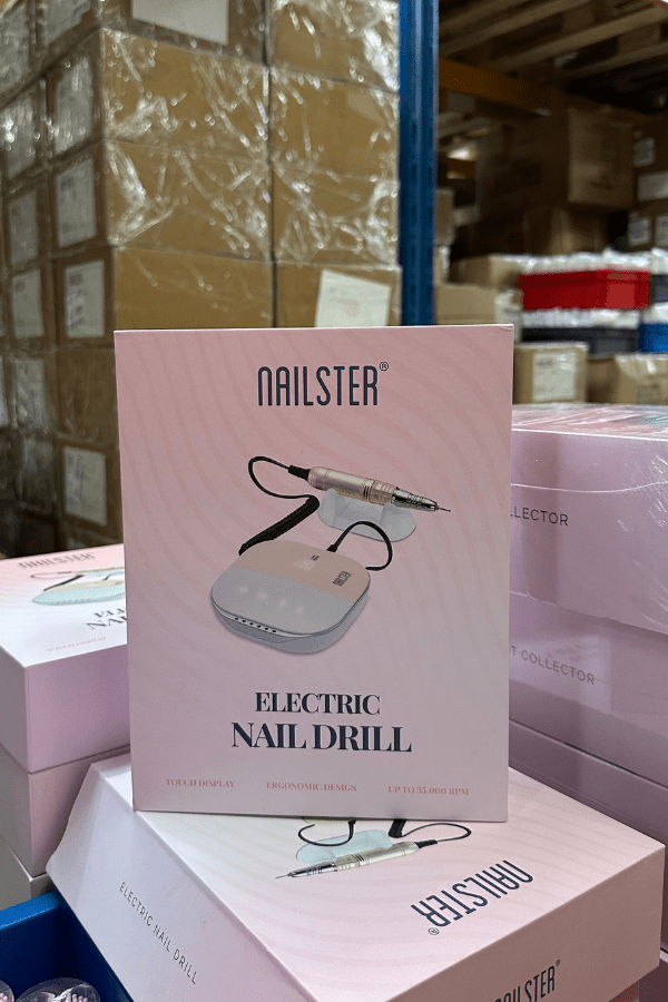Elektrisk neglefil - inklusiv 4 bits | Nailster Denmark