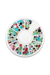 Väri Pyöreä Strassi Korut Wheel