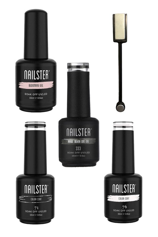 Aavemainen glamour-lookki