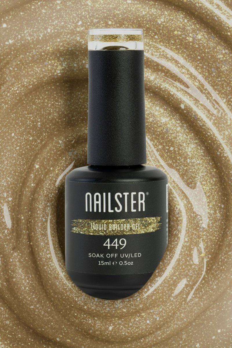 Golden Glitter · 449 | Nailster Denmark