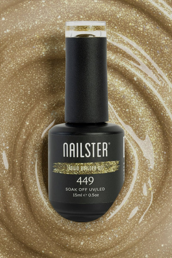 Golden Glitter · 449 | Nailster Denmark