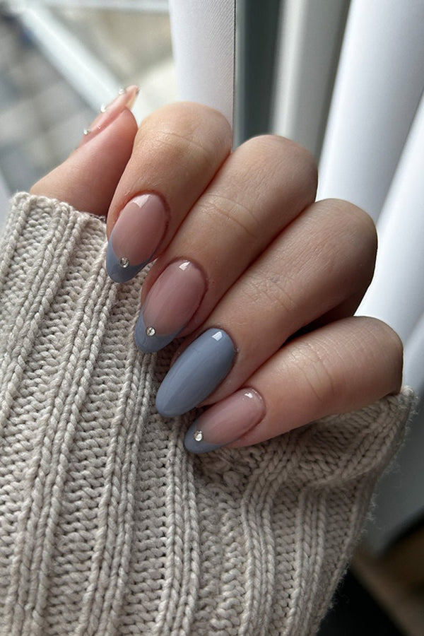 Grey French Look | Nailster Denmark