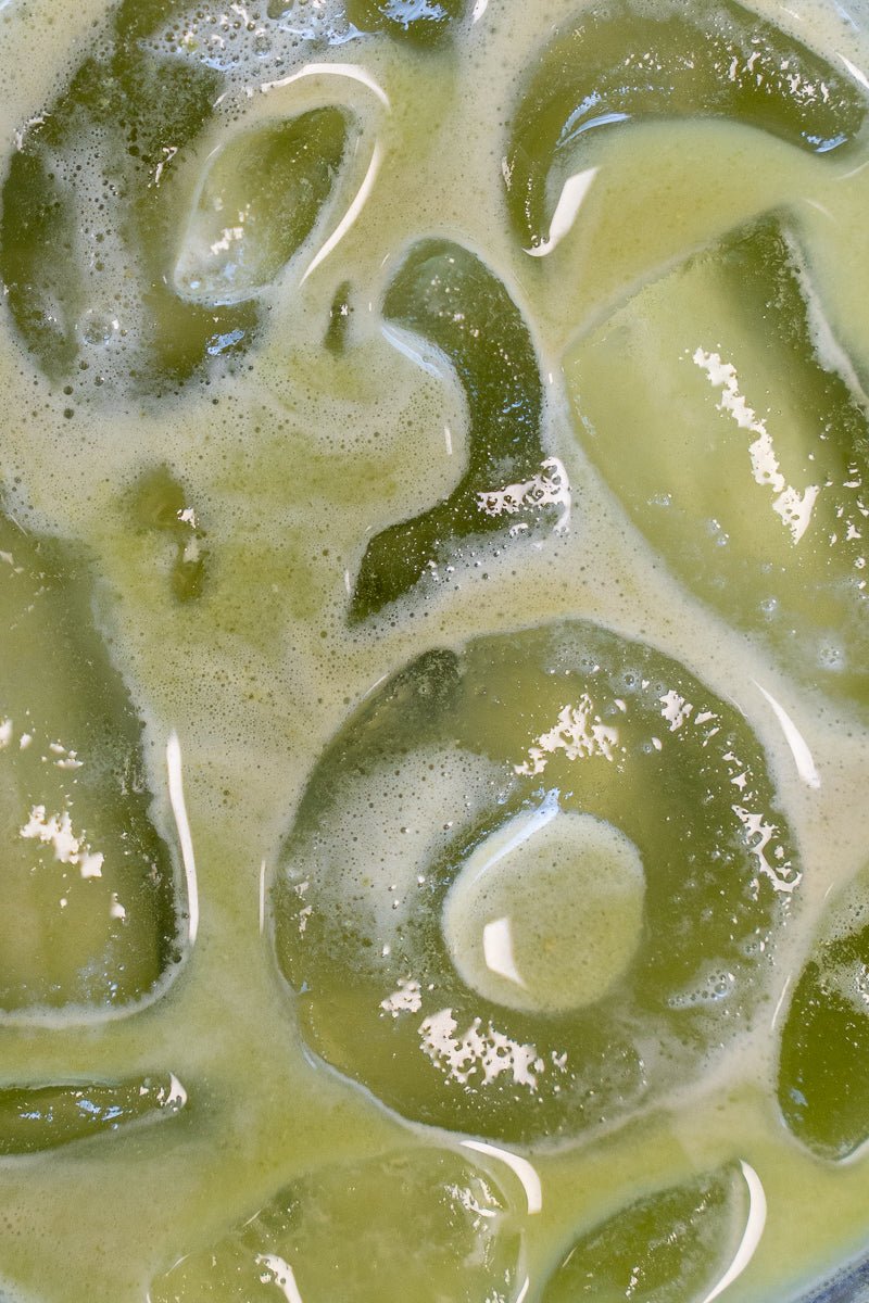Jäätynyt matcha-lookki