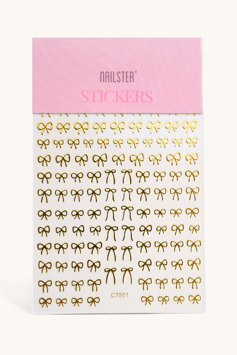 Luxe Bow - Stickers | Nailster Denmark
