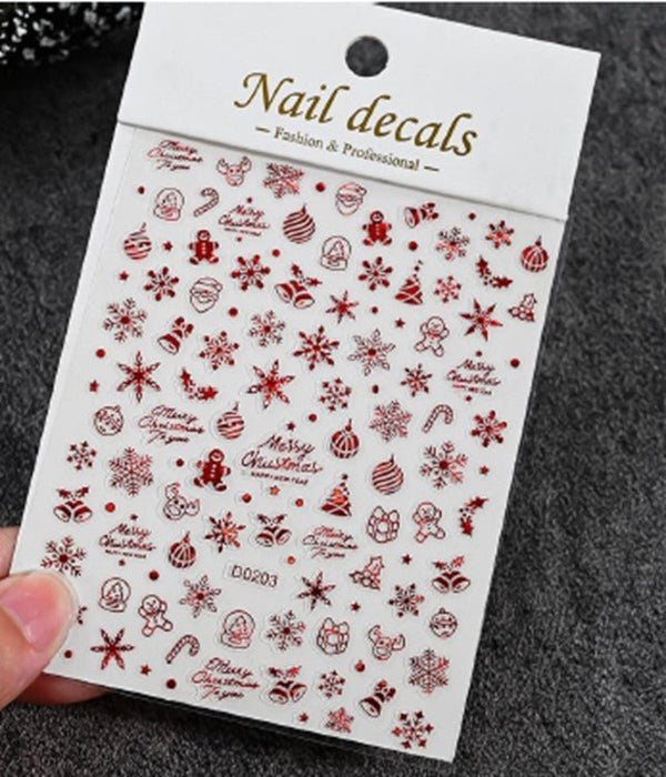 Merry Christmas - Sticker | Nailster Denmark