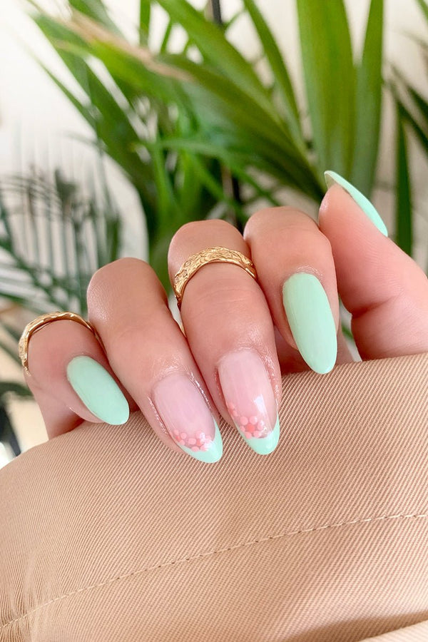 Mint Blossom Look | Nailster Denmark