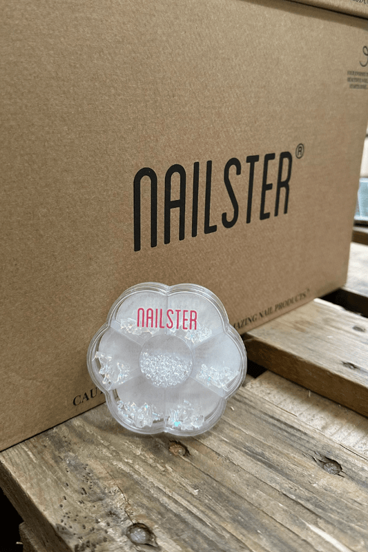 Nail Charms - Champagne Bows | Nailster Denmark