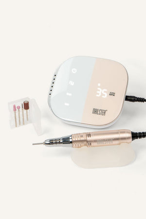 Nailster elektrisk neglefil - inklusiv 4 negle bits | Nailster Denmark