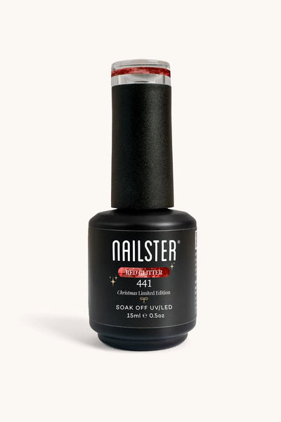 Red Glitter 15ml · 441 | Nailster Denmark