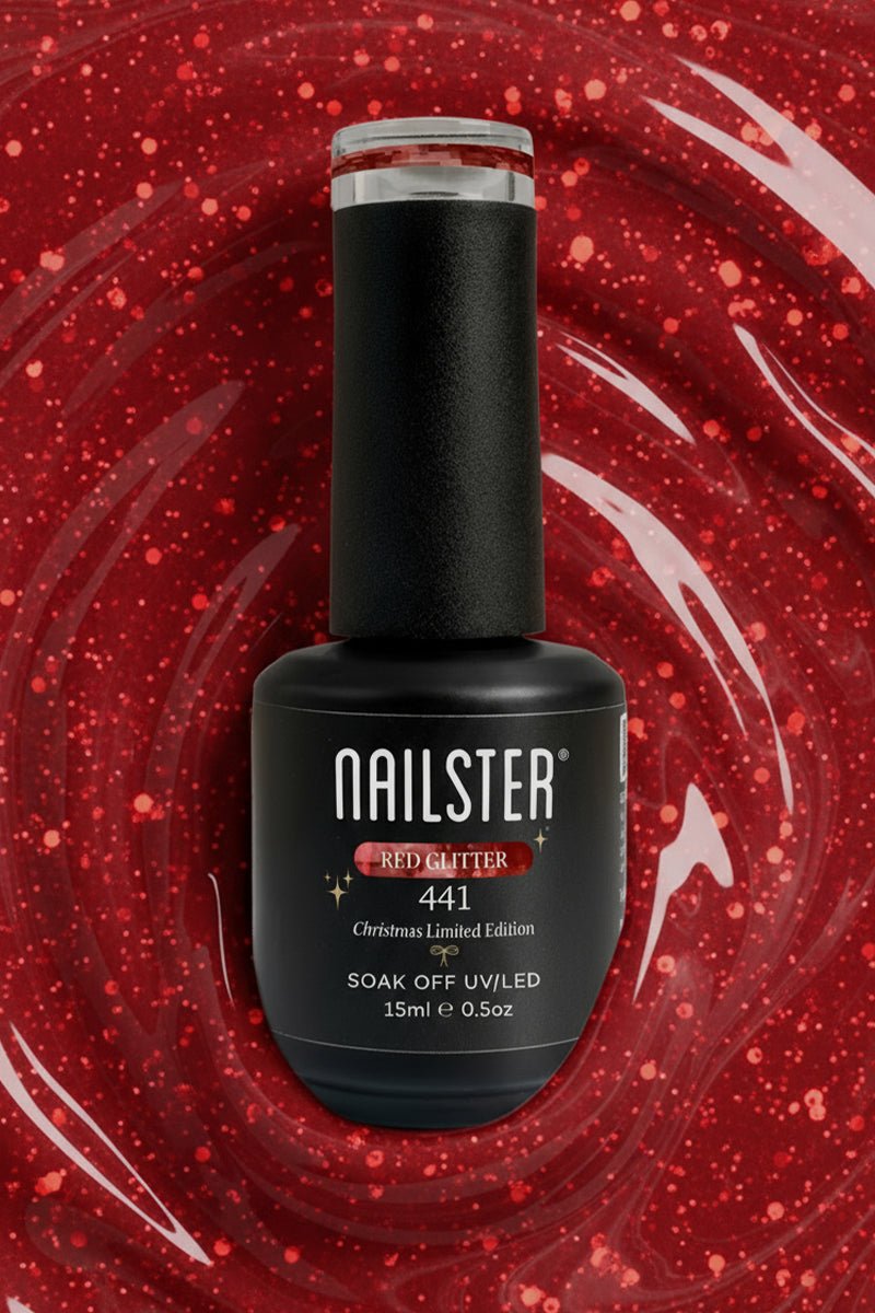 Red Glitter · 441 | Nailster Denmark
