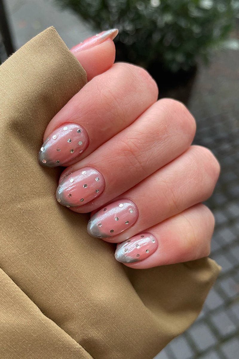 Silver Sprinkle Look | Nailster Denmark