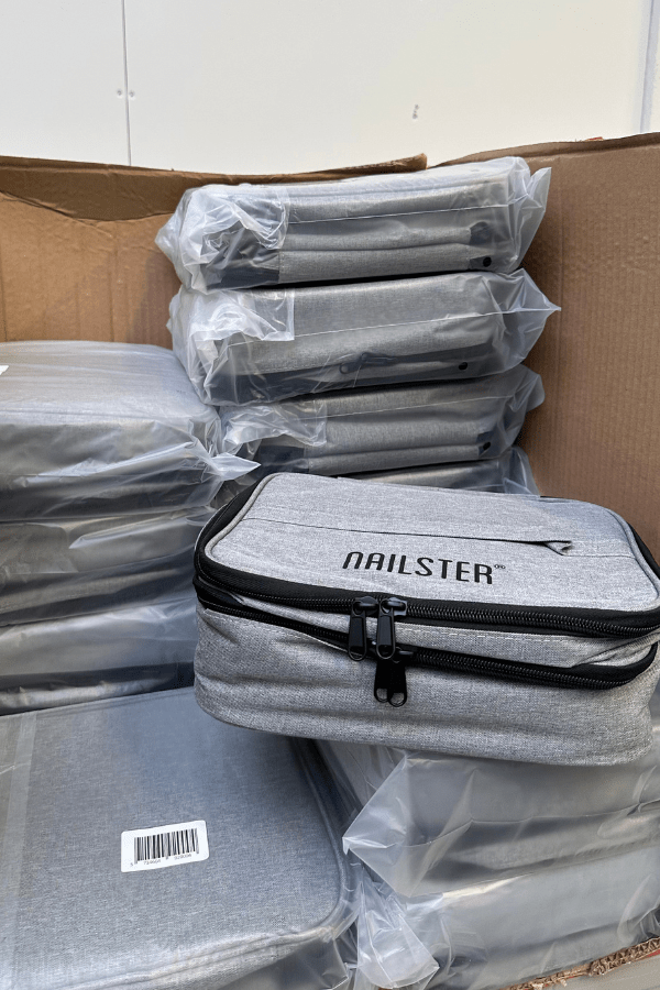 Small Nail Bag - Grey | Nailster Denmark