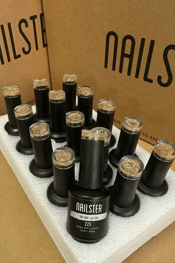Top Coat Gold · 223 | Nailster Denmark