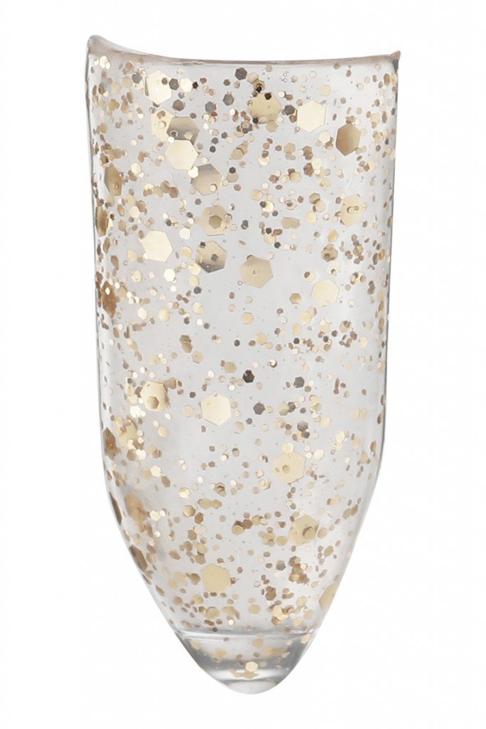 Top Coat Gold Flake · 225 | Nailster Denmark