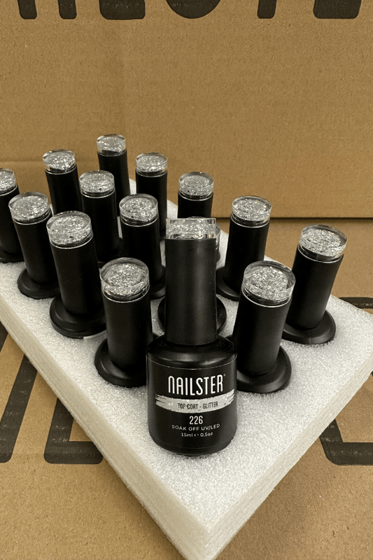 Top Coat Silver Flake · 226 | Nailster Denmark