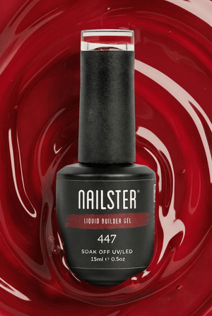 Liquid Builder Gel True Red · 447