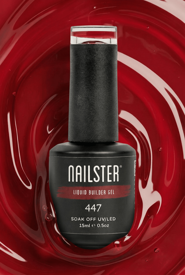 Liquid Builder Gel True Red · 447