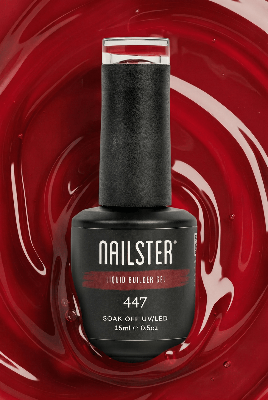 Liquid Builder Gel True Red · 447